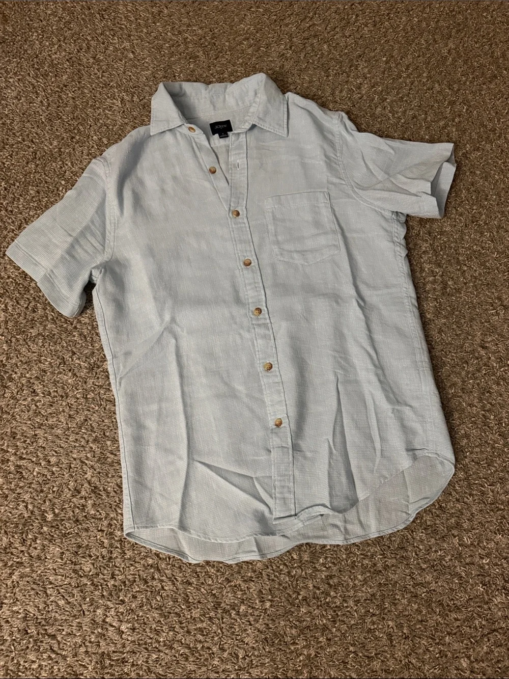 J crew men’s button up shirt